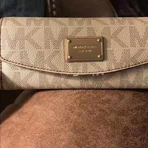 Michael Kors large leather wallet